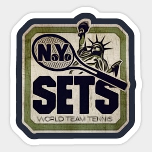 NY Sets Team Tennis Sticker